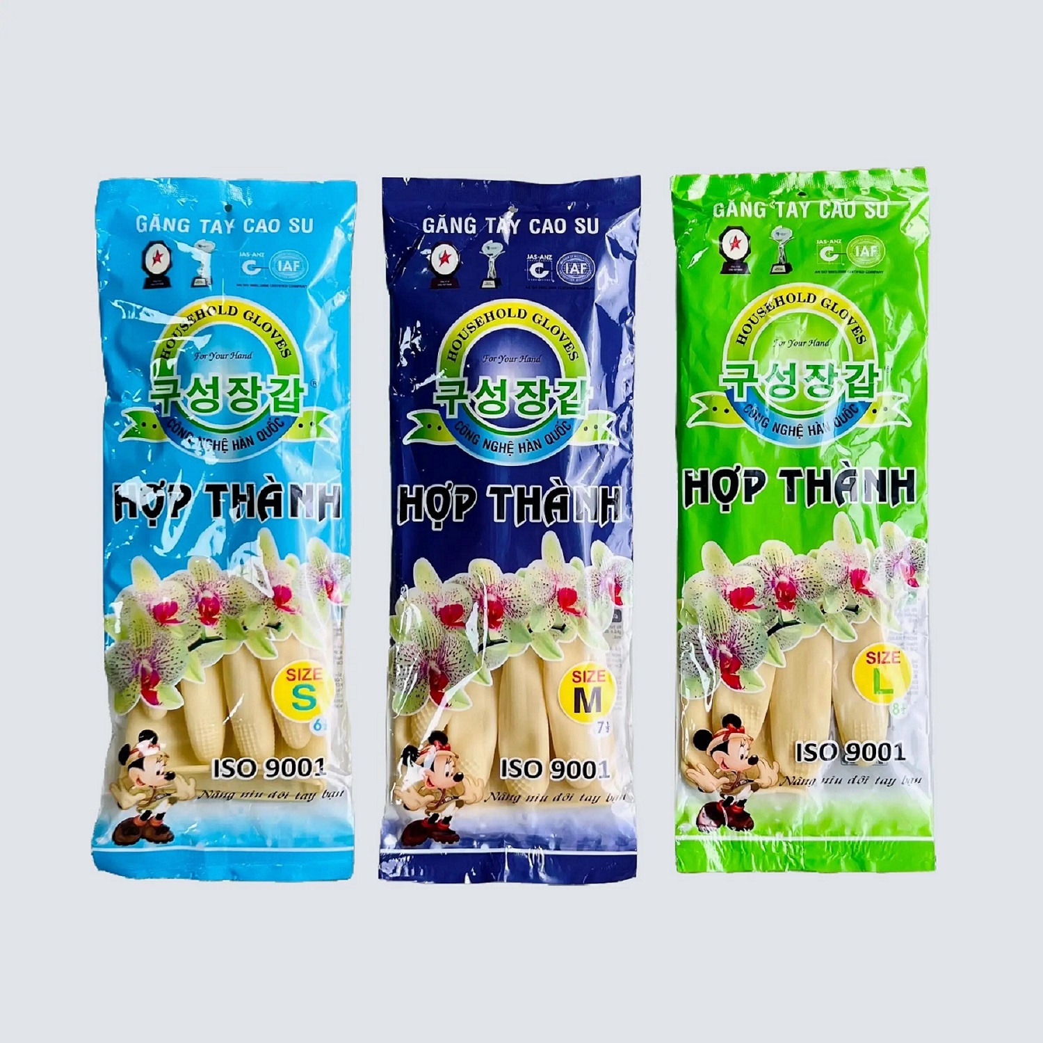 Găng tay cao su Combi